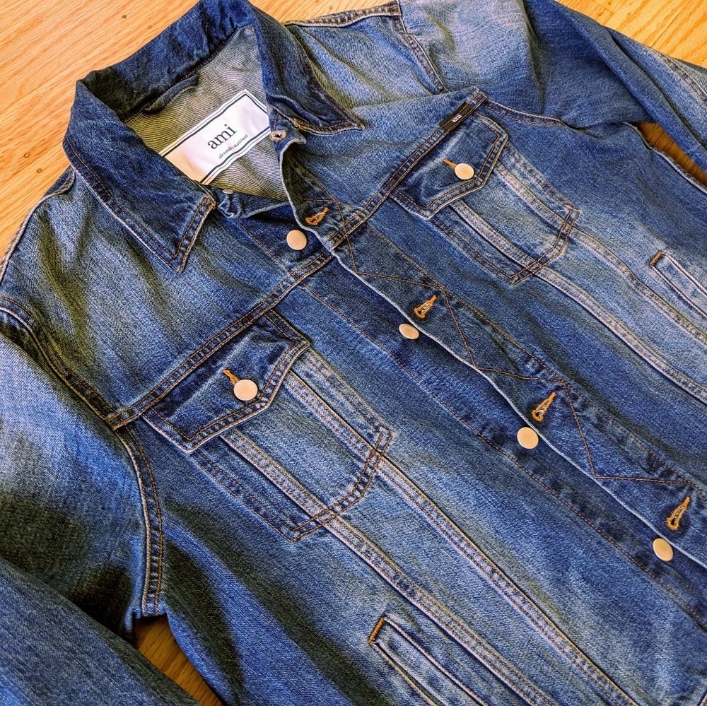 Never worn denim jacket